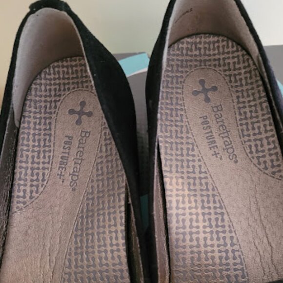 Baretraps Black Suede Loafer - Picture 6 of 12